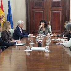 Abogacía e Igualdad acuerdan coordinar acciones para mejorar la lucha contra la violencia sobre las mujeres